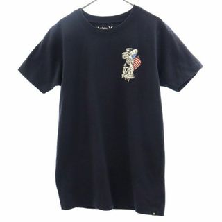 ハーレー(Hurley)のハーレー プリント 半袖 Tシャツ S ネイビー Hurley メンズ(Tシャツ/カットソー(半袖/袖なし))