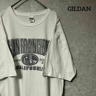 GILDAN ギルダン Tシャツ 半袖 ゴールデンゲートブリッジ XL(Tシャツ/カットソー(半袖/袖なし))