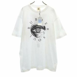 未使用 バースト222 20ss NOWHERE プリント 半袖 Tシャツ 3 ホワイト vast222 ラバーソウル メンズ(Tシャツ/カットソー(半袖/袖なし))