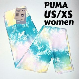 プーマ(PUMA)のPUMA レディス ウィメンズ レギンス タイツ インポート ＵＳ／ＸＳサイズ(レギンス/スパッツ)