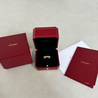 カルティエ(Cartier)のカルティエ クラッシュ リング 指輪 PG ピンクゴールド 48(リング(指輪))