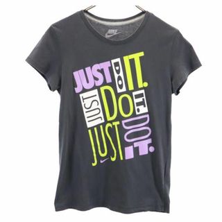 ナイキ(NIKE)のナイキ 半袖 Tシャツ M グレー系 NIKE レディース(Tシャツ(半袖/袖なし))