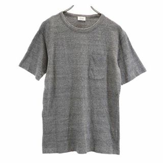 サンヨーエッセンシャルズ 三陽商会 日本製 半袖 Tシャツ 46 グレー系 Sanyo ESSENTIALS ポケT メンズ(Tシャツ/カットソー(半袖/袖なし))