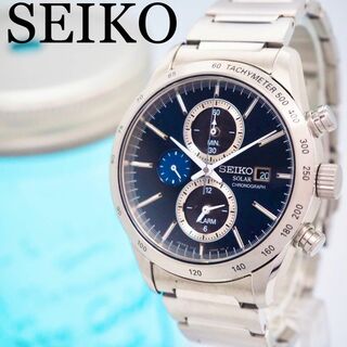 セイコー(SEIKO)の111【美品】SEIKO セイコー時計　メンズ腕時計　クロノグラフ　アラーム(腕時計(アナログ))