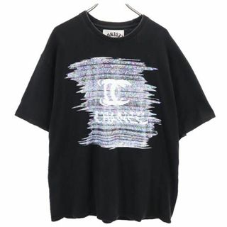 レジェンダ(LEGENDA)のレジェンダ 半袖 クルーネック Tシャツ M ブラック LEGENDA メンズ(Tシャツ/カットソー(半袖/袖なし))