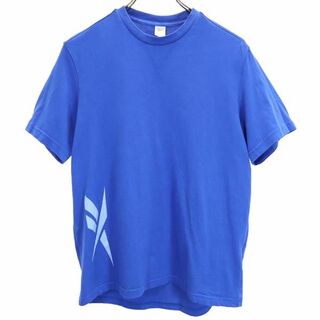 リーボック(Reebok)のリーボック 半袖 Tシャツ M ブルー系 Reebok レディース(Tシャツ(半袖/袖なし))
