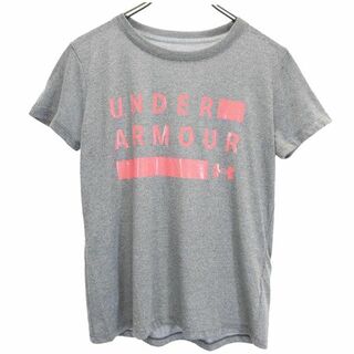 UNDER ARMOUR - アンダーアーマー 半袖 Tシャツ MD グレー系 UNDER ARMOUR レディース