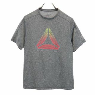 リーボック(Reebok)のリーボック 半袖 Tシャツ M グレー Reebok メンズ(Tシャツ/カットソー(半袖/袖なし))