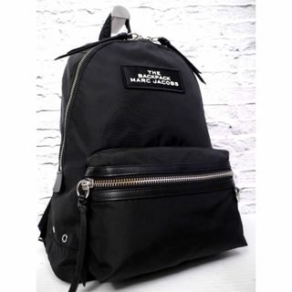 マークジェイコブス(MARC JACOBS)の美品◆MARC JACOBS THE BACKPACK バックパック リュック黒(リュック/バックパック)