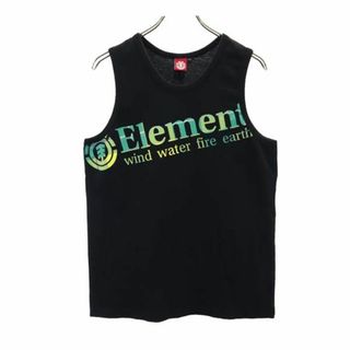 エレメント(ELEMENT)のエレメント ノースリーブ タンクトップ L ブラック系 ELEMENT メンズ(タンクトップ)