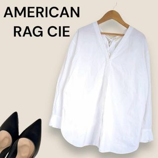 アメリカンラグシー(AMERICAN RAG CIE)のアメリカンラグシー AMERICANRAGCIEブラウス【F】Vネック シンプル(シャツ/ブラウス(長袖/七分))