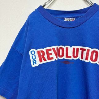 90s ビンテージ古着　メイドインUSA プリント　半袖tシャツ　メンズ　L(Tシャツ/カットソー(半袖/袖なし))