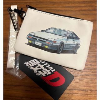 頭文字D ポーチ 小銭入れ イニシャルD 藤原拓海 AE86 藤原とうふ店