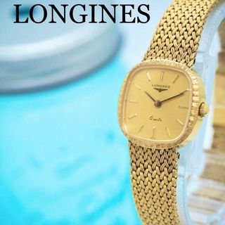 ロンジン(LONGINES)の97【美品】LONGINES ロンジン時計　レディース腕時計　ゴールド　華奢(腕時計)