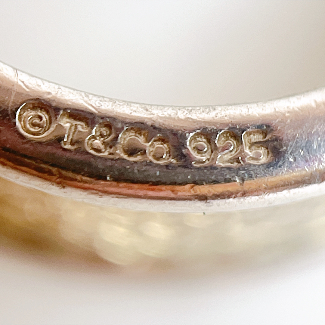 832 希少 ティファニー サマセット メッシュ リング 925 8.5号 832 希少 ティファニー サマセット メッシュ リング 925 8.5号