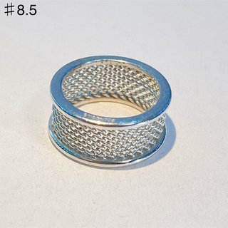 ティファニー(Tiffany & Co.)の832 希少　ティファニー　サマセット　メッシュ　リング　925 8.5号(リング(指輪))