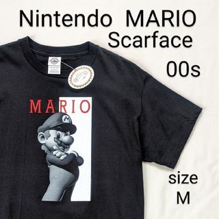 ヴィンテージ(VINTAGE)のNintendo スーパーマリオ　Tシャツ　M　Scarface　デッドストック(Tシャツ/カットソー(半袖/袖なし))