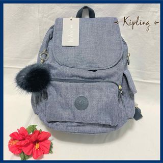 キプリング(kipling)の【新品未使用】KIPLING シティパック コットンジーンズ リュック ゴリラ(リュック/バックパック)