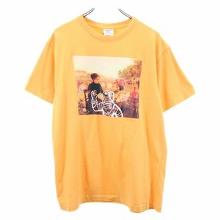 ビリオネアボーイズクラブ(BBC)のビリオネアボーイズクラブ プリント 半袖 クルーネック Tシャツ L オレンジ系 Billionaire Boys Club メンズ(Tシャツ/カットソー(半袖/袖なし))