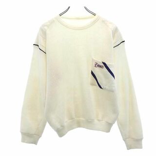 オールド 長袖 セーター オフホワイト OLD ニット メンズ(ニット/セーター)