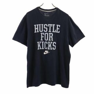 ナイキ(NIKE)のナイキ プリント 半袖 Tシャツ L ブラック系 NIKE メンズ(Tシャツ/カットソー(半袖/袖なし))