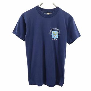 スクリーンスターズ(SCREEN STARS)のスクリーンスターズ 90s オールド プリント 半袖 Tシャツ S 紺 SCREEN STARS メンズ(Tシャツ/カットソー(半袖/袖なし))