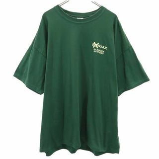 ジャージーズ(JERZEES)のジャージーズ プリント 半袖 Tシャツ 3X 緑 JERZEES ビッグサイズ メンズ(Tシャツ/カットソー(半袖/袖なし))