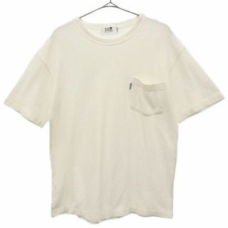 23区HOMME 日本製 半袖 Tシャツ F ホワイト 23区HOMME クルーネック メンズ(Tシャツ/カットソー(半袖/袖なし))