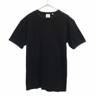 アヴィレックス(AVIREX)のアヴィレックス ロゴプリント 半袖 Tシャツ M ブラック AVIREX メンズ(Tシャツ/カットソー(半袖/袖なし))