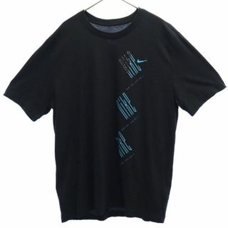 ナイキ(NIKE)のナイキ プリント 半袖 Tシャツ XL ブラック NIKE メンズ(Tシャツ/カットソー(半袖/袖なし))