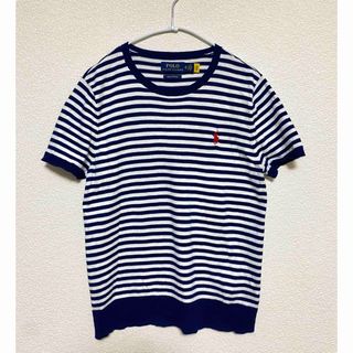 POLO RALPH LAUREN - ラルフローレン レディース 半袖ニット サマーニット ボーダー XS コットン