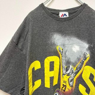 Majestic - USA ビンテージ古着　CAVS キャバリアーズ　半袖tシャツ　L メンズ