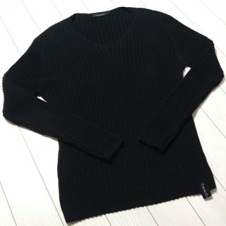 美品 カルバンクライン ニット セーター(ニット/セーター)