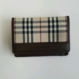 バーバリー(BURBERRY)のBURBERRY バーバリー 名刺 SUICA カード ケース(名刺入れ/定期入れ)