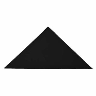 日本製 プロ仕様 三角巾 Mサイズ 横幅95cm×中心丈47cm (ブラック)