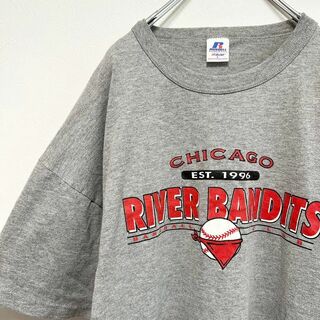 Russell ラッセル　シカゴ　RIVER BANDITS 半袖tシャツ　L(Tシャツ/カットソー(半袖/袖なし))