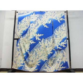 平和屋2■豪華振袖　駒刺繍　枝梅籬文　金彩　逸品　DAAA6724ya(振袖)