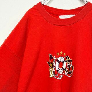 90s ビンテージ古着　USA製　シングルステッチ　半袖tシャツ　L メンズ(Tシャツ/カットソー(半袖/袖なし))