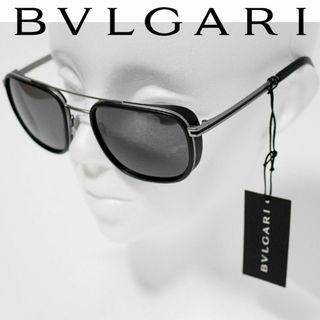 ブルガリ(BVLGARI)の新品 ブルガリ サイドシールド フルリムサングラス 56□21-145 男女兼用(サングラス/メガネ)