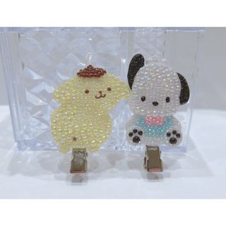 サンリオ - ヘアクリップ 前髪クリップ ポムポムプリン ポチャッコ サンリオ