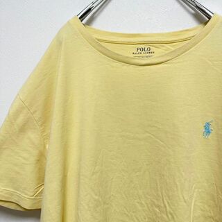 ポロラルフローレン(POLO RALPH LAUREN)のポロ　ラルフローレン　ワンポイント刺繍　メンズ　半袖　tシャツ XL(Tシャツ/カットソー(半袖/袖なし))