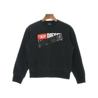 DIESEL KIDS ディーゼルキッズ スウェット 10 黒 【古着】【中古】(Tシャツ/カットソー)