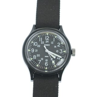 タイメックス(TIMEX)のTIMEX タイメックス 腕時計 - 黒 【古着】【中古】(その他)