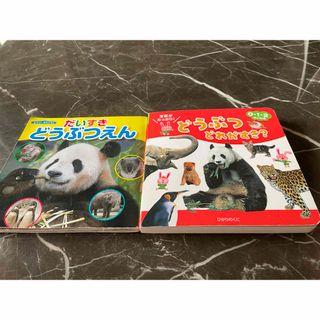 どうぶつ写真えほん2冊(絵本/児童書)