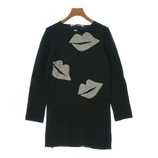 コムデギャルソン(COMME des GARCONS)のCOMME des GARCONS コムデギャルソン ニット・セーター M 黒 【古着】【中古】(ニット/セーター)