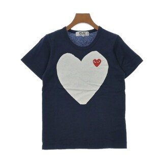 PLAY COMME des GARCONS Tシャツ・カットソー M 紺 【古着】【中古】(カットソー(半袖/袖なし))