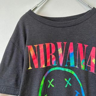 NIRVANA ニルヴァーナ　バンドt プリント　半袖tシャツ(Tシャツ(半袖/袖なし))