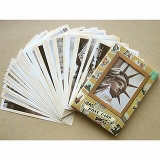 ヴィンテージ風ポストカード 観光地 32枚セット //av1(カード/レター/ラッピング)