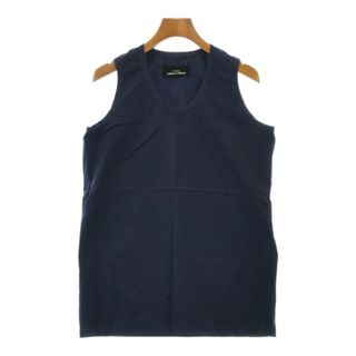 トリココムデギャルソン(tricot COMME des GARCONS)のtricot COMME des GARCONS ブラウス -(M位) 紺 【古着】【中古】(シャツ/ブラウス(長袖/七分))