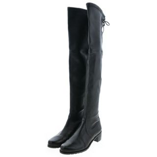 スチュワートワイツマン(Stuart Weitzman)のSTUART WEITZMAN ブーツ EU36(22.5cm位) 黒 【古着】【中古】(ブーツ)